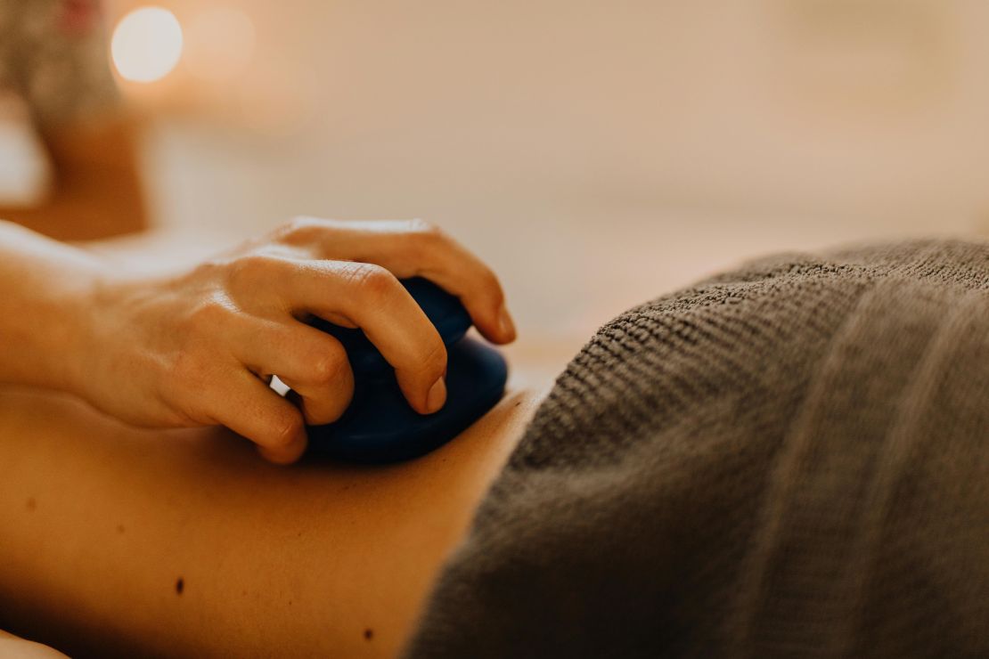Hot stone massage